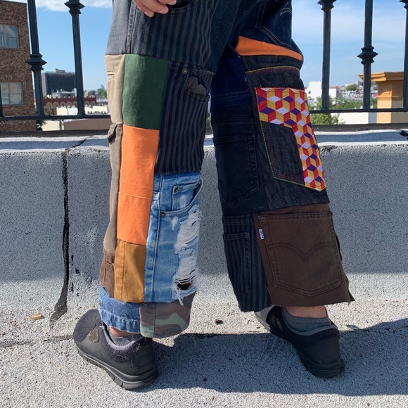 Custom made flared jeans - Picture 3 of 10